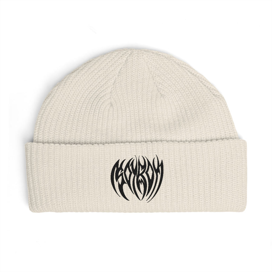 SoyBoy | Embroidered Skull-Inspired Design - Black